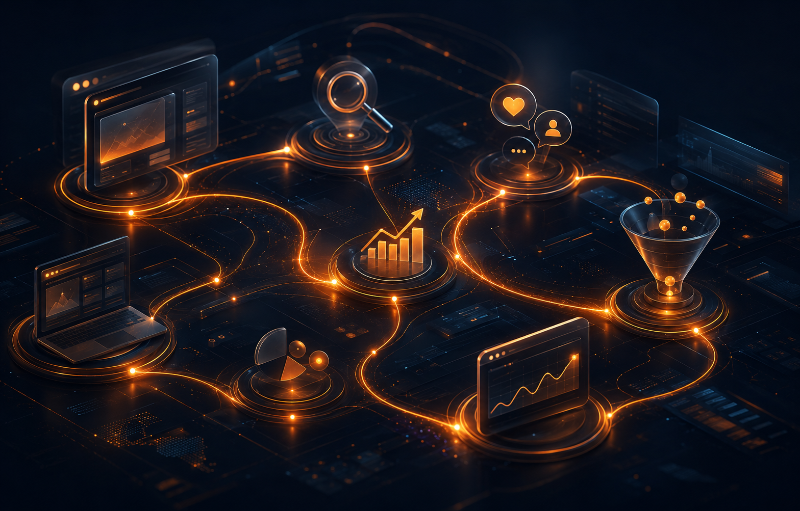 Connected marketing services across industries
